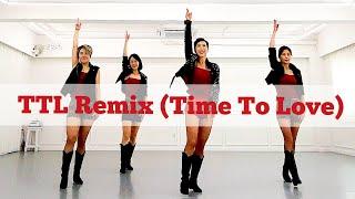 TTL Remix (Time To Love) LINEDANCE/초중급라인댄스/Choreo:Kim Duck Hwa/MLDK 파티곡/성신여대라인댄스 010-5469-9632 민정희