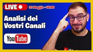 Analisi dei vostri canali YouTube - Parte 2