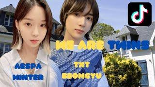 TXT X AESPA WINGYU TWINS - TIKTOK COMPILATION