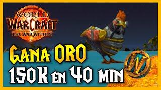  150.000 de ORO en 40 minutos  por cada PJ || World of Warcraft Goldfarm