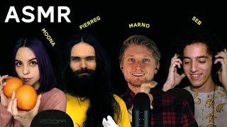 100 ASMR TRIGGERS WITH FRIENDS (Moona, Marno, Seb, PierreG)