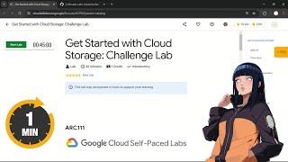 Get Started with Cloud Storage: Challenge Lab | #qwiklabs | #ARC111