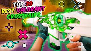 I Try Top 20 VALORANT CROSSHAIRS And Find The Best One