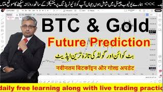 BTC and gold future analysis and trade setups | Institutional Flow & Trend Mastery