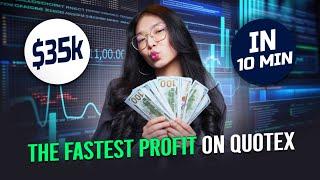 Making annual income of ordinary person in one trading session on Quotex!