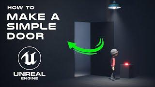 Make a Door In Unreal Engine 5 Using Blueprints