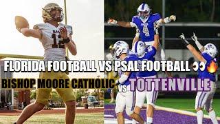 Tottenville Football Vs Bishop Moore Catholic (8/29/30) |PSAL FOOTBALL VS FLORIDA FOOTBALL! |