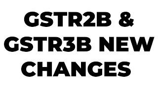 GSTR3B & GSTR2B NEW CHANGES IN JAN 2024 @LawLivePlatform1