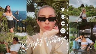 Bright Vintage Filter VSCO tutorial photo edit | VSCO full pack