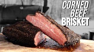 How To Smoke ULTIMATE Corned Beef BRISKET Super BARKY