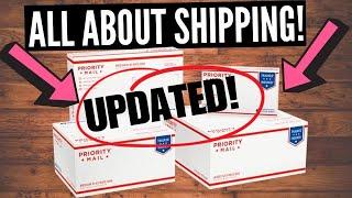 SHIPPING FOR BEGINNERS! How to Ship From Home Selling on eBay + Ground Advantage USPS Update