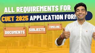 CUET UG 2025 Application Form DATE  | List of Documents RELEASED  | Exam Datesheet ️