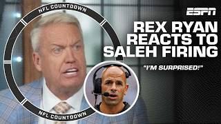 Rex Ryan’s STRONG REACTION to the Jets’ firing of Robert Saleh  | NFL Live