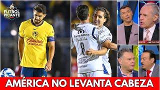 AMÉRICA, EN CRISIS, tras PERDER vs PUEBLA en la VUELTA de LIGA MX tras LEAGUES CUP | Futbol Picante