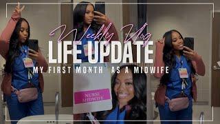 My First Month as a Certified Nurse Midwife ‍️ : Life update - from L&D nurse to midwife