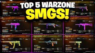 *NEW* TOP 5 BEST SMG LOADOUTS IN WARZONE! (META CLASS SETUPS)