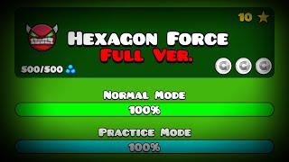 【】HEXAGON FORCE FULL VERSION! BY: HOAPROXGD (Full HD) || Geometry Dash 2.113