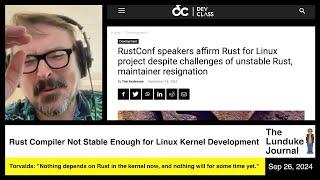 Rust Compiler Not Stable Enough for Linux Kernel Development