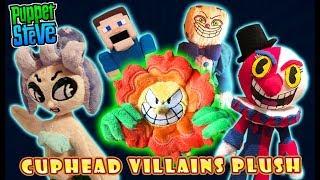 Cuphead Funko Series 2 Villains Plush!? Custom King Dice Cagney Carnation Beppi and More!