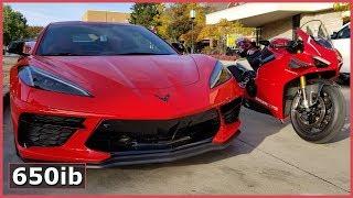 C8 Corvette & Ducati V4R | Replaced Dry Clutch & Quick Shift/Auto Blip!