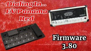 The NEW EV Panama Red Is AMAZING! | Line 6 Helix Firmware 3.80