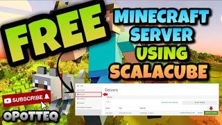 How to create a free Cracked minecraft server using Scalacube