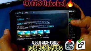 Best GFX TOOL For Bgmi/Pubg 90FPS Unlocked ️#pubgmobile