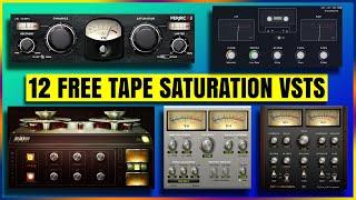 Best Free Tape Saturation Plugins 2022