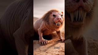 #43 Hybrid animals fusion Lion plus mouse  #viral #shorts #hybrid #animalfusion