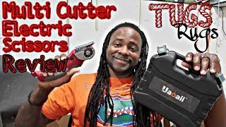 Multi Cutter Electric Scissors Review Tugs Rugs