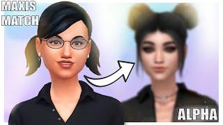 КАССАНДРА ГОТ ALPHA MAKEOVER  | The Sims 4 Создание Персонажа