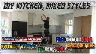 Building a kitchen from scratch. Part 1  (Ep.15) Building a house by myself