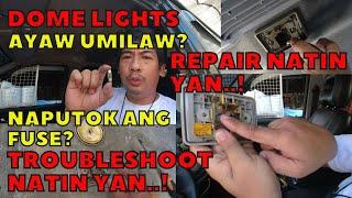 Dome lights problem | Dome lights not working | MITSUBISHI ADVENTURE | how to change dome lights