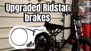 Upgrading my RidStar brakes (better wheelies)