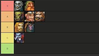 WoW Classic Fresh - Race/Class Tier List