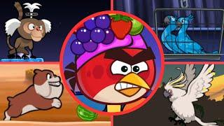 Angry Birds Rio Recaptured - All Bosses (Luta dos Bosses)