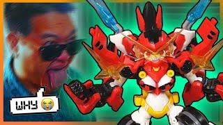 WHY???  | Big Firebird MAGIC HENSHIN Transformers Combiner Review