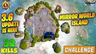  OMG !! 3.6 UPDATE MIRROR WORLD ISLAND FIRST EVER GAMEPLAY WITH 4 NEW SUPER POWERS IN BGMI/PUBGM