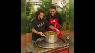 CZN BURAK With Marcelo Dubaï DELICIOUS FOODS #SHORTS #czn #food