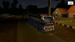 Hari Krishna Private Bus On Speedbreaker | Arka Gaming