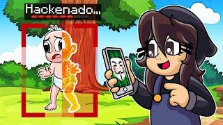 USO HACKS EN EL JUEGO DEL ESCONDITE!! NOOBSI ES HACKER EN MINECRAFT