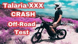 50 MPH Electric Street Bike Goes Off Road With SUPER MOTO Tires- Talaria XXX Review