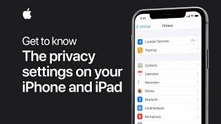 Get to know the privacy settings on your iPhone, iPad, and iPod touch — Apple Support