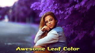 How To Create Awesome Purple Color Effect In Photoshop CC 2020 Tutorial