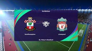 Southampton vs Liverpool | St. Mary's Stadium | 2024-25 EFL Cup | PES 2021