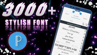 3000 Font For Pixellab 2024 | Stylish English Fonts Pack Download | Font For Pixellab 2024.