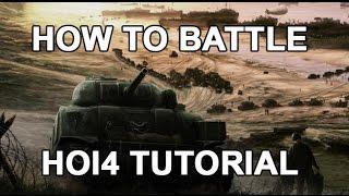 How to BATTLE on Hearts of Iron IV- Tactics Tutorial