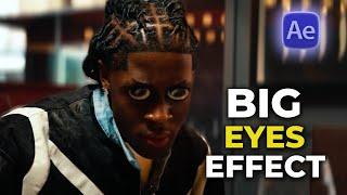 BIG EYES EFFECT tutorial in After effects: Beginners guide