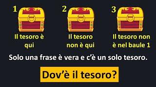 Quiz di logica - Dov'è il tesoro?