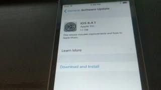 HOW TO DOWNGRADE IOS 9.3.5 TO IOS 8.4.1 NO PC.